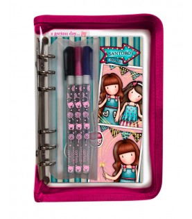 ORGANISER ΜΕ ΣΕΤ ΓΡΑΦΙΚΗΣ ΥΛΗΣ SANTORO GORJUSS ORGANISER WITH STATIONERY SET - FIREWORKS 1137GJ03